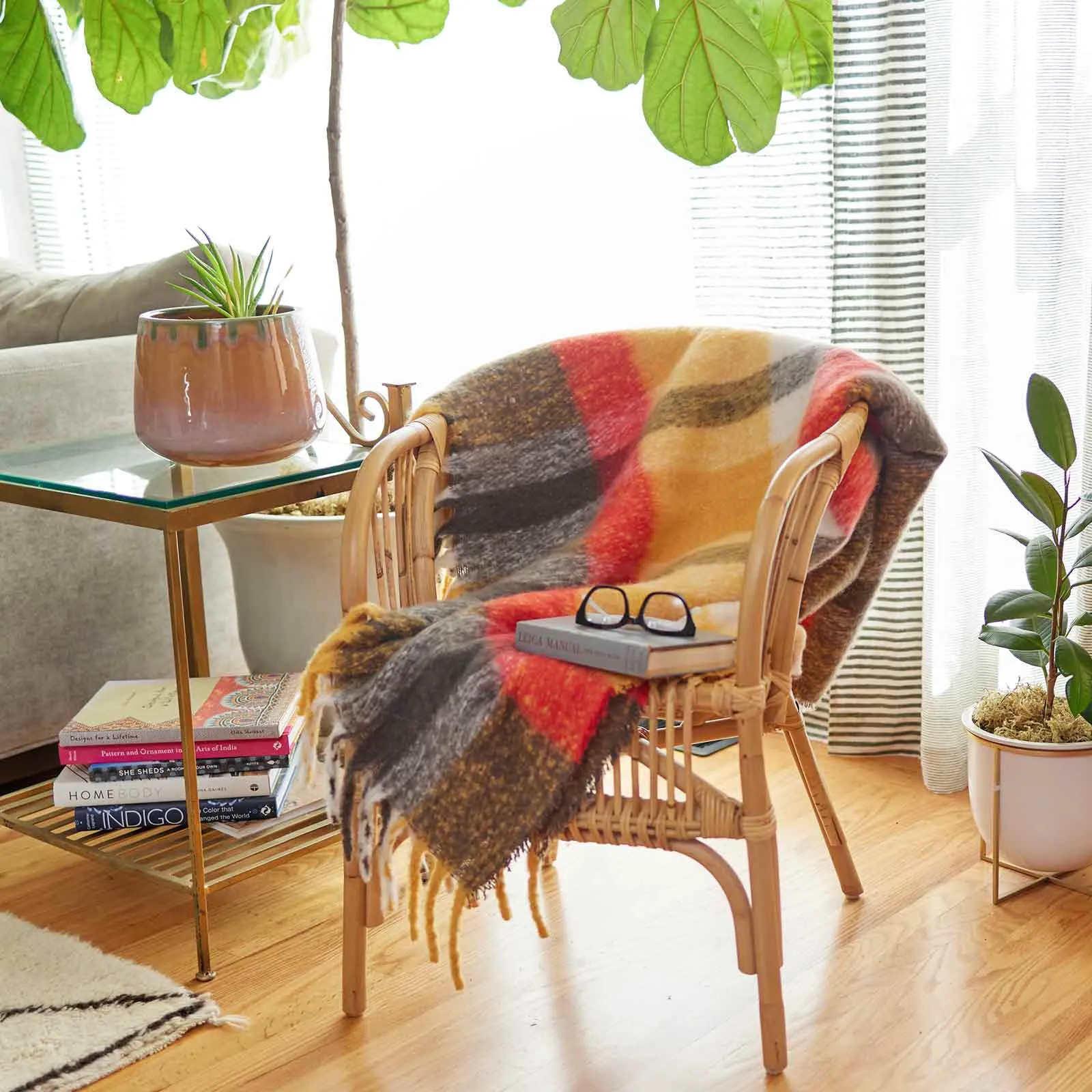 Spice Cuddle Throw Blanket