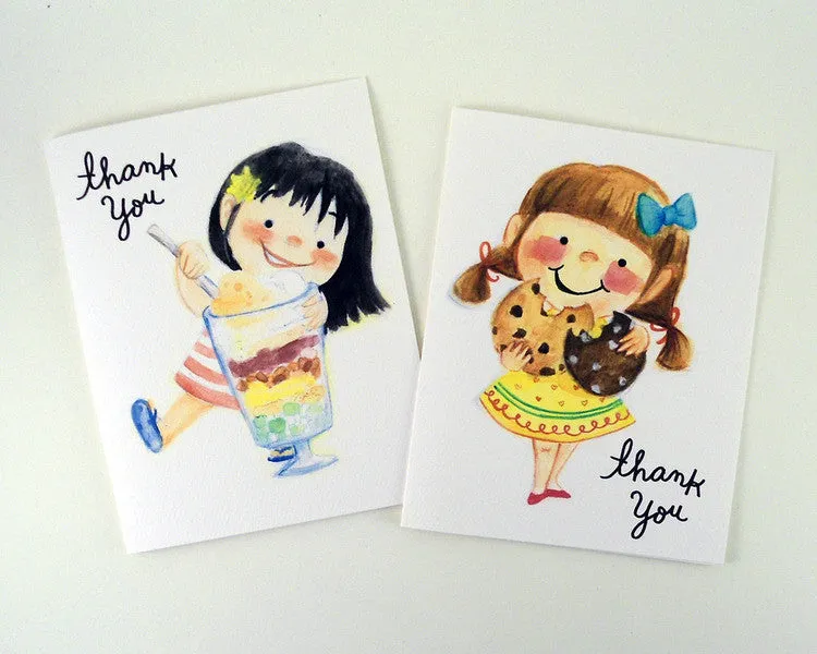 Sweet Tooth Thank You Card Set