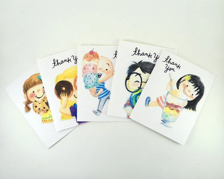Sweet Tooth Thank You Card Set