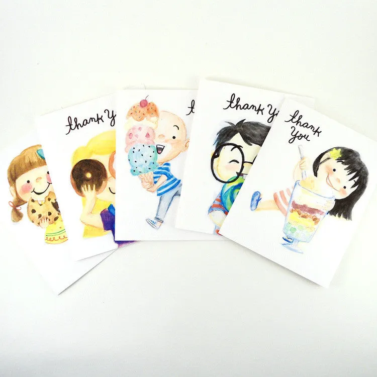 Sweet Tooth Thank You Card Set