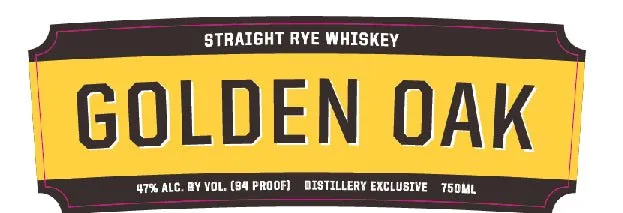 Templeton Golden Oak Straight Rye Whiskey