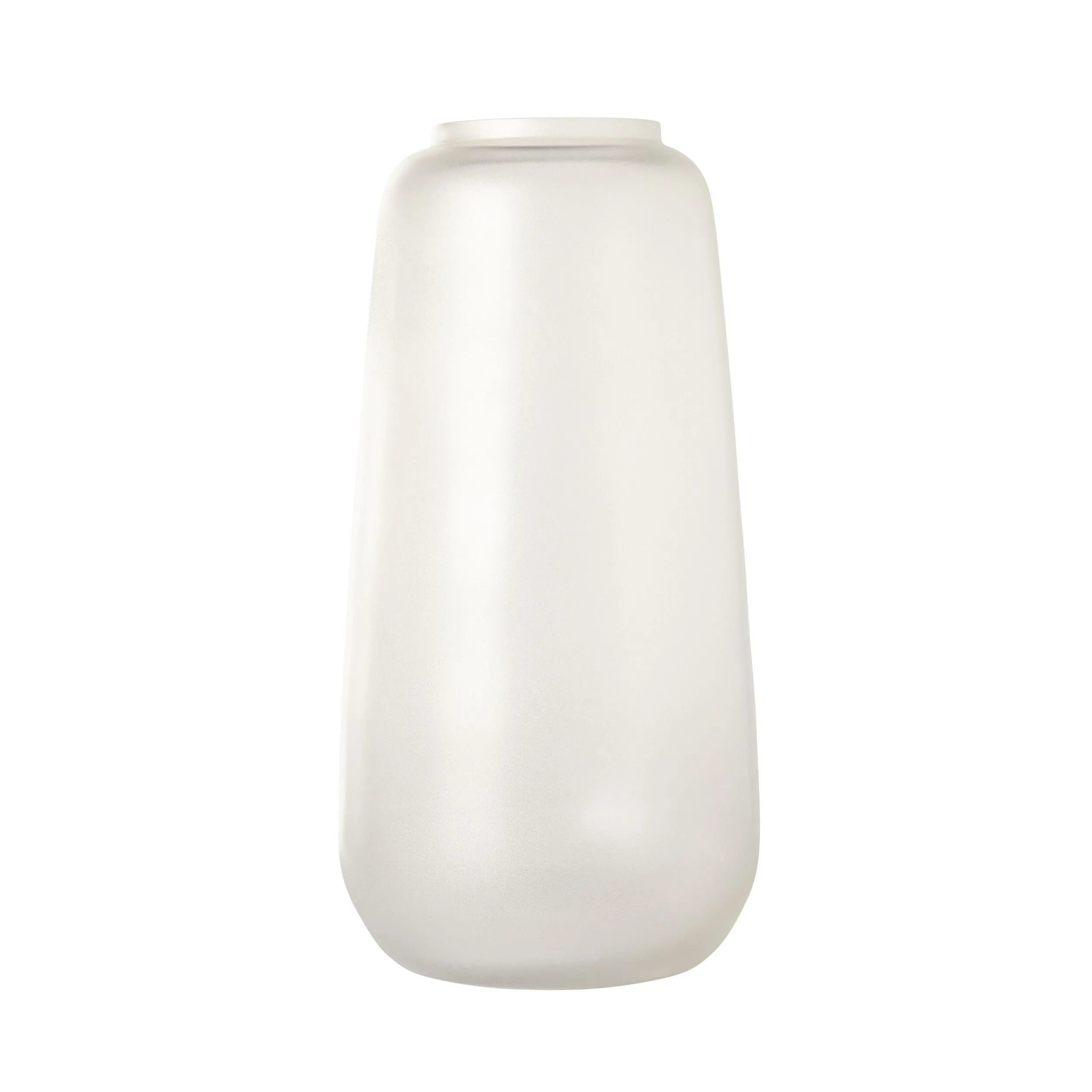 Tundra Frosted Vase 12x12x25cm