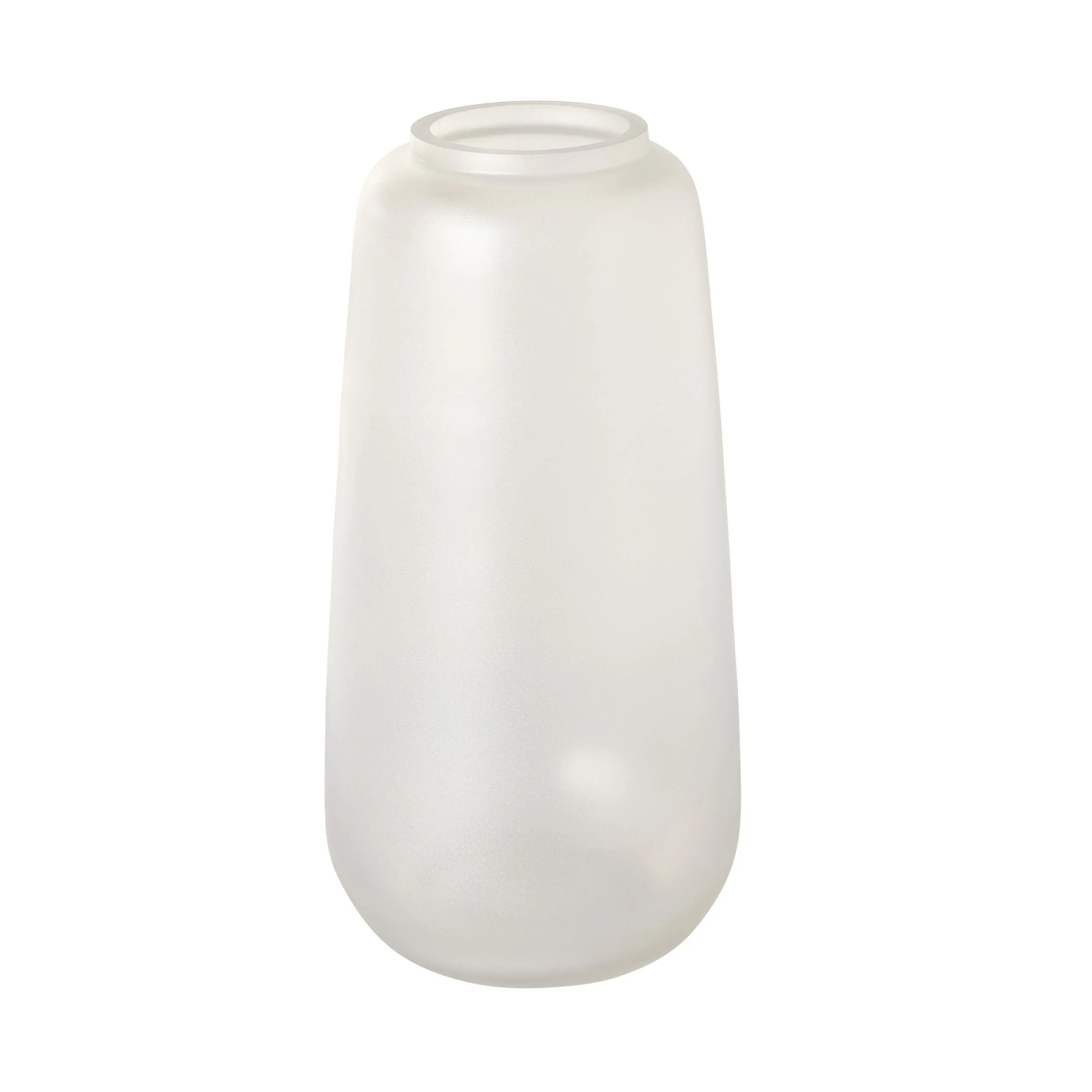 Tundra Frosted Vase 12x12x25cm