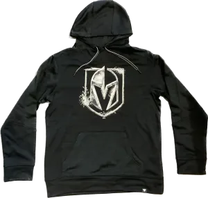 Vegas Golden Knights Ice Shield Logo Hood - Black