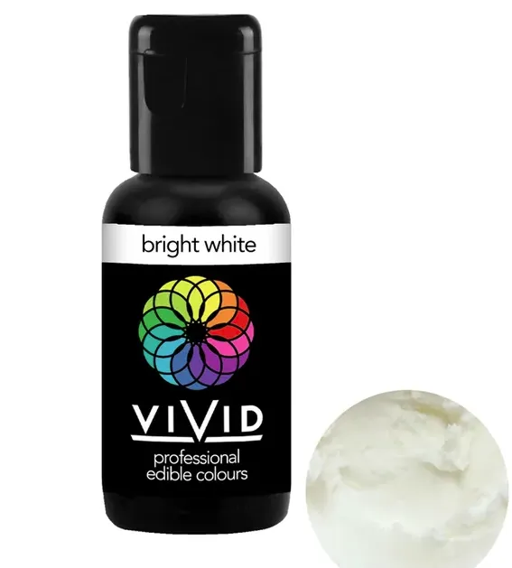 VIVID Bright White Gel Food Colour