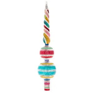 Vivid Vintage Decorated Finial