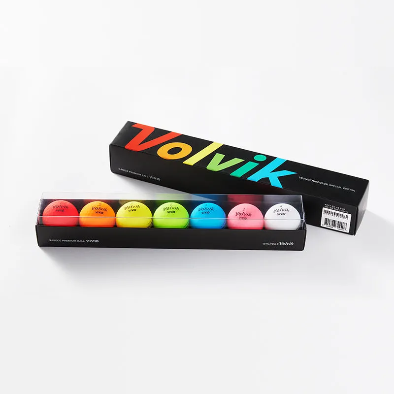 Volvik Rainbow Vivid 7 Ball Gift Pack