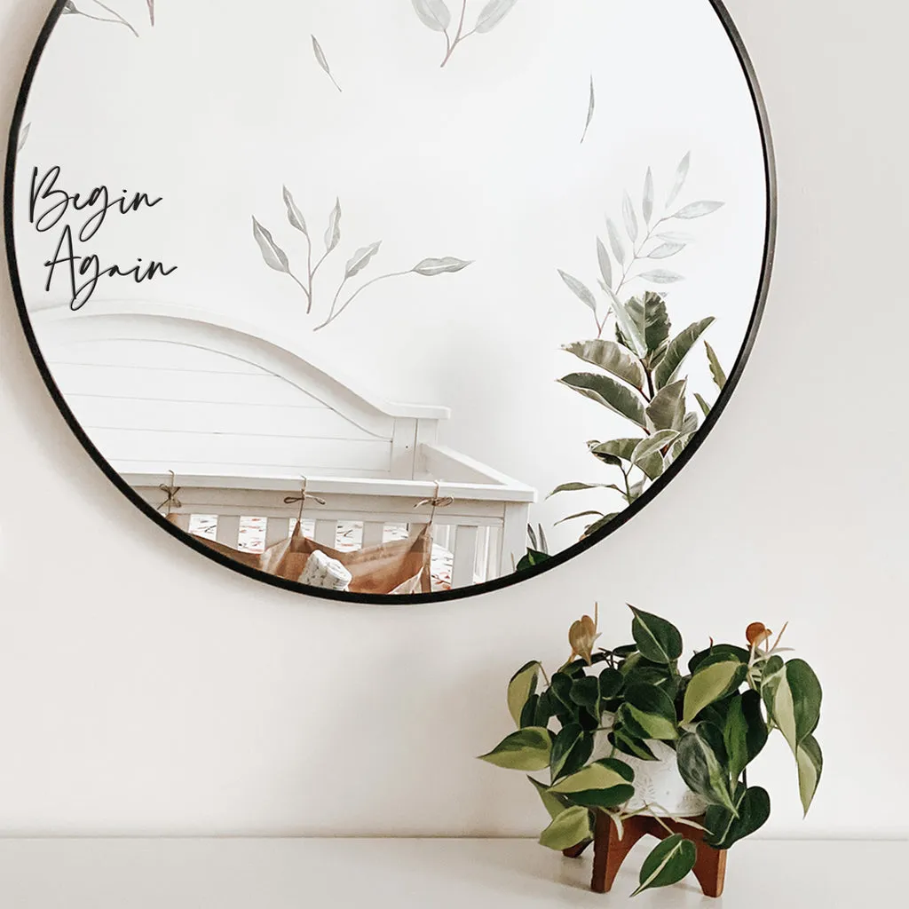 Watercolor leaves
